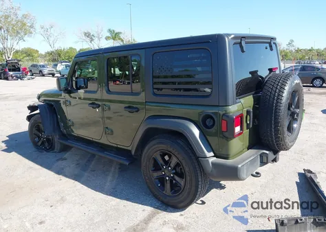 2021 Jeep Wrangler Unlimited Sport Altitude 4X4 from USA, damaged, VIN 1C4HJXDG0MW520394